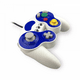 thumbnail image 3 of Control con Cable AARONMEI GameCube para Wii NGC Blanco Azul, 3 of 3