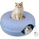 thumbnail image 1 of Cama Gato Tunel Interactivo Anti Arañazos Celeste 60cm, 1 of 2