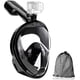 thumbnail image 1 of Mascara Buceo Full Face L/xl Silicona Negra Adulto, 1 of 3