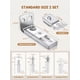thumbnail image 2 of Kit de herrajes para puerta plegable FEAOXYO de acero inoxidable y nylon, 2 of 7