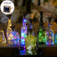 thumbnail image 3 of Paquete de 8 luces solares para botellas, guirnalda de luces de corcho para jardín, terraza, regalo de San Valentín, decoración, 3 of 5