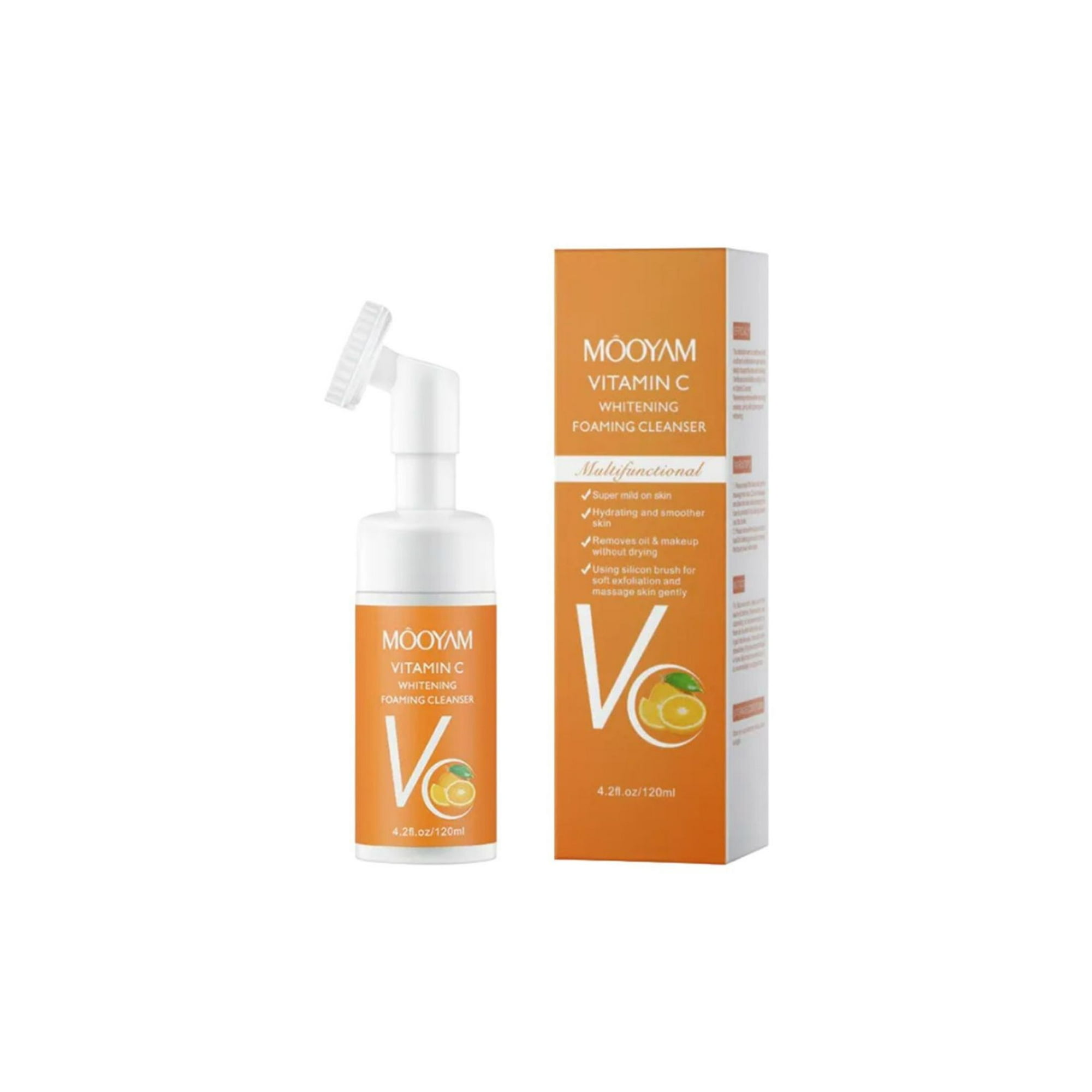 Genérico - Limpiador Facial Espuma Cepillo Vitamina C
