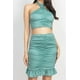 thumbnail image 5 of Conjunto de Top Corto con Cuello Halter y Falda Color Salvia M, 5 of 5