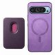 thumbnail image 4 of Funda de Cuero Magnética con Tarjetero para Google Pixel 9 Pro XL Cubierta Delgada Morado, 4 of 5