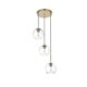 thumbnail image 4 of Lámpara Colgante Living District Baxter de 3 Luces en Latón 110V, 4 of 9