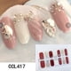 thumbnail image 2 of 14pcs Y2K 3D Nail Strips Fashion Nail Strips Full Wraps Glossy Nail Polish Sticker Self Adhesive Nail Art Decal Strip For Women Nail Art DIY, 2 of 3