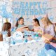 thumbnail image 3 of Artículos de fiesta HAKOTI Blue Bow para fiesta de cumpleaños para 24, 3 of 6