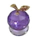thumbnail image 1 of Estatuilla De Manzana De Cristal, Pisapapeles, Decoración Del Hogar, Coleccionables, Regalo, Púrpura, 1 of 5