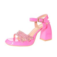 Vía Franca - Sandalia Rosado Fluor Pand-G