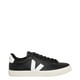thumbnail image 1 of Zapatillas Veja Campo de piel sin cromo para hombre, color blanco y negro, 1 of 3
