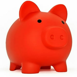 Veat00L - La Caja De Ahorros, La Forma De Un Cerdito Lindo, Duradera, La Caja De Ahorros Para Niños Y Niñas, La Primera Caja De Ahorros Para Niños