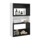thumbnail image 4 of Mueble Auxilar Muro Baño Eco Blanco Y Negro, 4 of 7