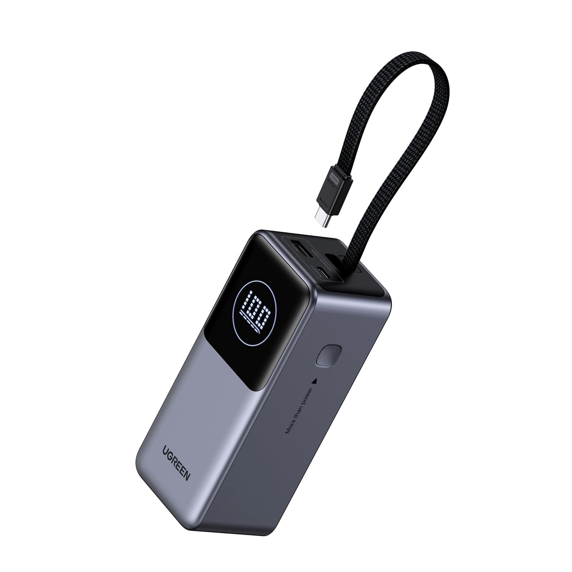 Batería Externa Ugreen Nexode 20000 Mah 130 W Con Cable Usb C De 80 W