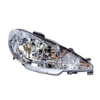 Repuestos Del Sol - Óptico Derecho Peugeot 206 1.6 Tu5Jp4 Dohc 2002 2003
