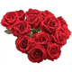 thumbnail image 2 of Rosas decorativas artificiales ramo pitillo, 2 of 3
