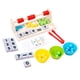 thumbnail image 4 of Tablero De Conteo De Madera Bandeja De Cuentas Juguete De Aprendizaje Educativo Regalos Multicolor, 4 of 5
