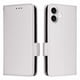 thumbnail image 1 of Funda Cartera para iPhone 16 Tapa Flip con Ranuras y Soporte Blanco, 1 of 5