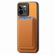 thumbnail image 2 of Funda de Cuero Magnética con Tarjetero para Realme GT 7 Pro Cubierta Delgada Amarillo, 2 of 5