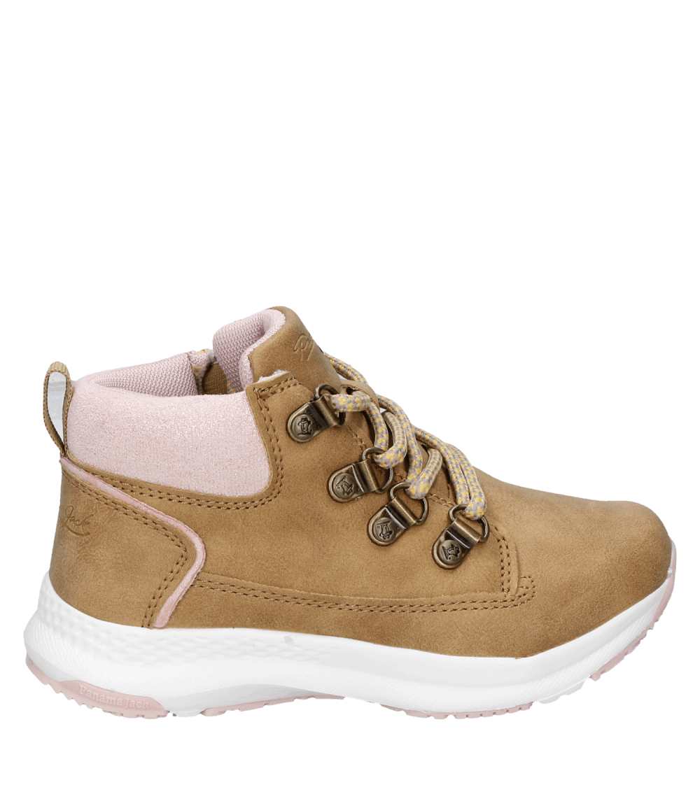 Botines Casuales Panama Jack Café Claro (Niñas) | Ka112A60025-Pg2 - Talla 32