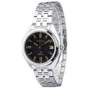 Bulova - Reloj Classic Precisionist Jet Star Cuarzo Esfera Gris Acero Inoxidable 96B415 Para Hombre