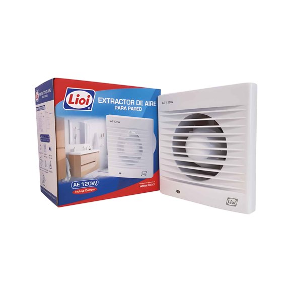 Extractor de Aire Pared 5"/120w - Lioi
