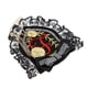 thumbnail image 1 of alfileres de broche de tela de encaje estilo retro británico bricolaje accesorios de tarjetas rojas, 1 of 5