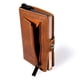thumbnail image 1 of Billetera - Slim - Brown & Gold, Con monedero, 1 of 3