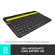 thumbnail image 3 of Teclado inalámbrico multidispositivo Logitech K480 para Windows, macOS, iPadOS, Android o Chrome OS, 3 of 8