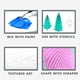 thumbnail image 4 of Pasta de Modelado Handy Art 946 ml Blanco con Textura 3D, 4 of 6