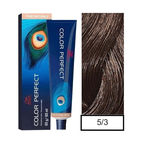 Wella - Tintura Semipermanente Color Perfect 5/3 60Gr + Oxidante