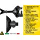 thumbnail image 3 of Kit de máscara y snorkel Cressi Pano 3 Supernova Dry negro, 3 of 8