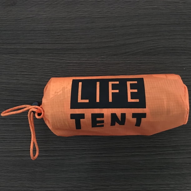Be Prepared for Any Emergency with Our Life Tent Emergency Survival Shelter - 2 Person Tube Tent with Survival Whistle and Waterproof Thermal Blanket Tarp Tent for Camping, Hiking, and Outdoor Adventu