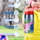 thumbnail image 5 of Noche de la ZoopocalipsisBotella de Agua con Tapa Pop Top de Un Toque, Acero Inoxidable, a Prueba de Fugas, para Deportes, Botella Infantil rosa 12 oz, 5 of 6