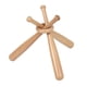 thumbnail image 4 of Mini Soporte De Bate De Béisbol De Madera Y Soporte De Círculos Soporte De Béisbol De Golf, 4 of 4