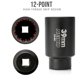 thumbnail image 3 of Conector NEIKO 02529A, 39 mm, 1/2», Deep Impact, 12 puntos, 3 of 4