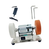 Ioensy - Mini Lijadora De Banda Para Afilar El Pulido De Bordes De Trabajo De Madera Diy