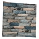 thumbnail image 2 of Adhesivo De Pared De Ladrillo 3D, Panel De Espuma Autoadhesivo, Papel Tapiz De Cocina, Azul Claro, 2 of 5