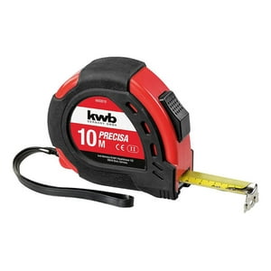 Huincha De Medir 10 Mts Kwb 060810 Rojo