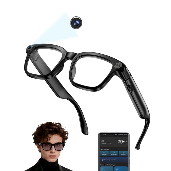 Gafas Inteligentes M08 Con Cámara 4k Y Bluetooth Con Ia