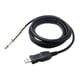 thumbnail image 2 of Cable De Audio Para Guitarra, Interfaz USB De 10 Pies Macho A Conector Mono Macho De 1/4 Pulgada Y 6,35 Mm, 2 of 5