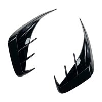 Magideal - 2 Piezas De Alerón Trasero Para Vehículo, Protector Trasero, Divisor De Difusor Lateral Para G20 G28, Montaje De Reparación De Piezas De Accesorios , Negro