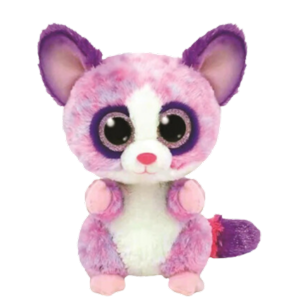 Ty Beanie Boos - Ty Peluche Beanie Boos Becca Lemur Rosado 36395