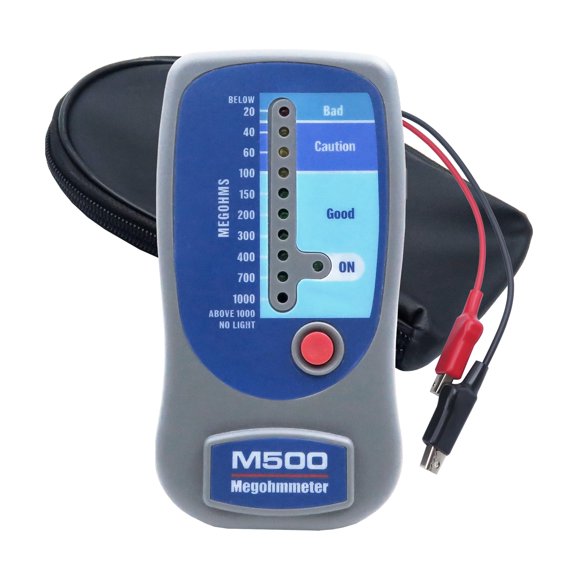 Probador De Aislamiento Fuhuolu Megohmmeter M500 1000mΩ 500v