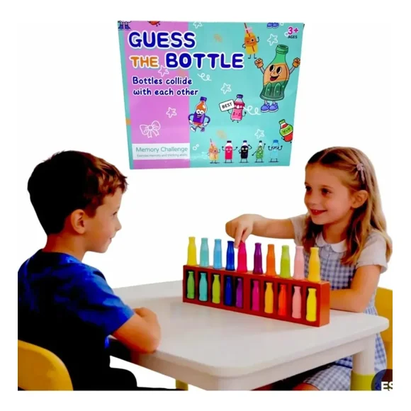 Juego Encuentra Mismo Color Botella Desafío Viral