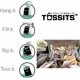 thumbnail image 4 of Bolsas desechables para basura de coche Tossits para colgar, azul, juego de 21, 4 of 6