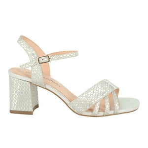 Sandalia De Vestir Heid Plateado Alquimia