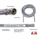 thumbnail image 2 of Conector de manguera de suministro de agua para máquina de hielo de 15 pies de acero inoxidable, 2 of 7