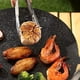 thumbnail image 4 of 1pc Carbon Steel Iron Baking Pan, Outdoor Leisure Camping Frying Pan, Barbecue BBQ Non-stick Frying Pan, 4 of 4