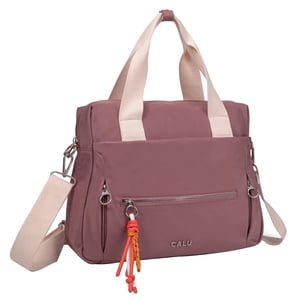 Calu Bags - Cartera Mediana Trini Palo Rosa Calu