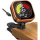 thumbnail image 1 of Afinador de guitarra New Bee con clip, pantalla a color, recargable, 1 of 5